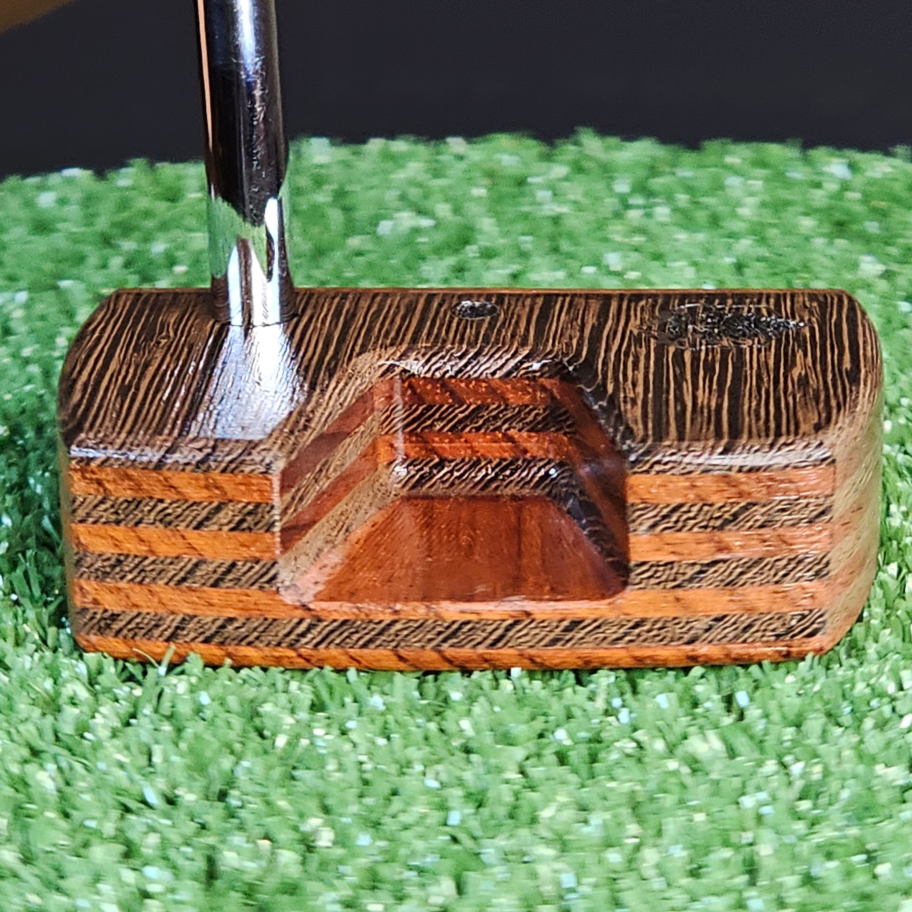 Exotic Wenge and Padauk Woodrich Regal wood putter