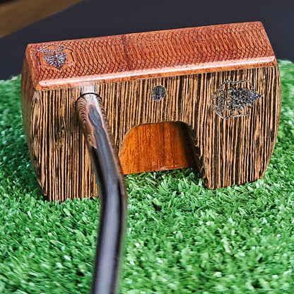 Exotic Wenge and Padauk Woodrich Regal wood putter