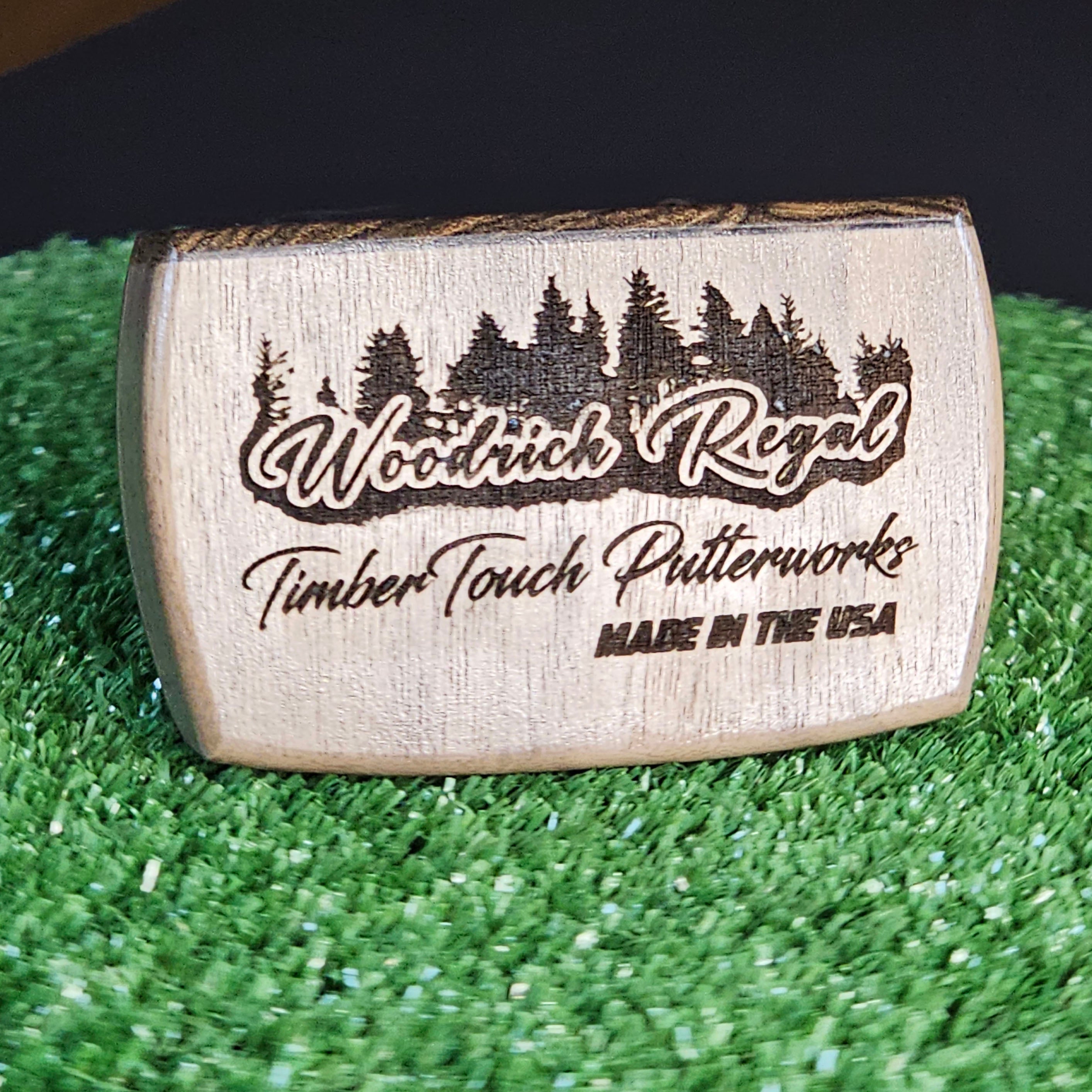 Rosewood and Walnut Woodrich Regal putter