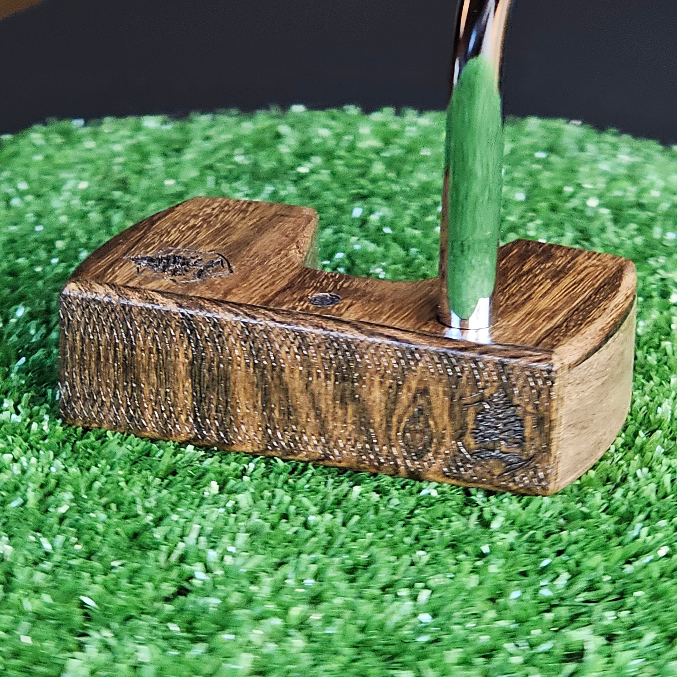 Rosewood and Walnut Woodrich Regal putter