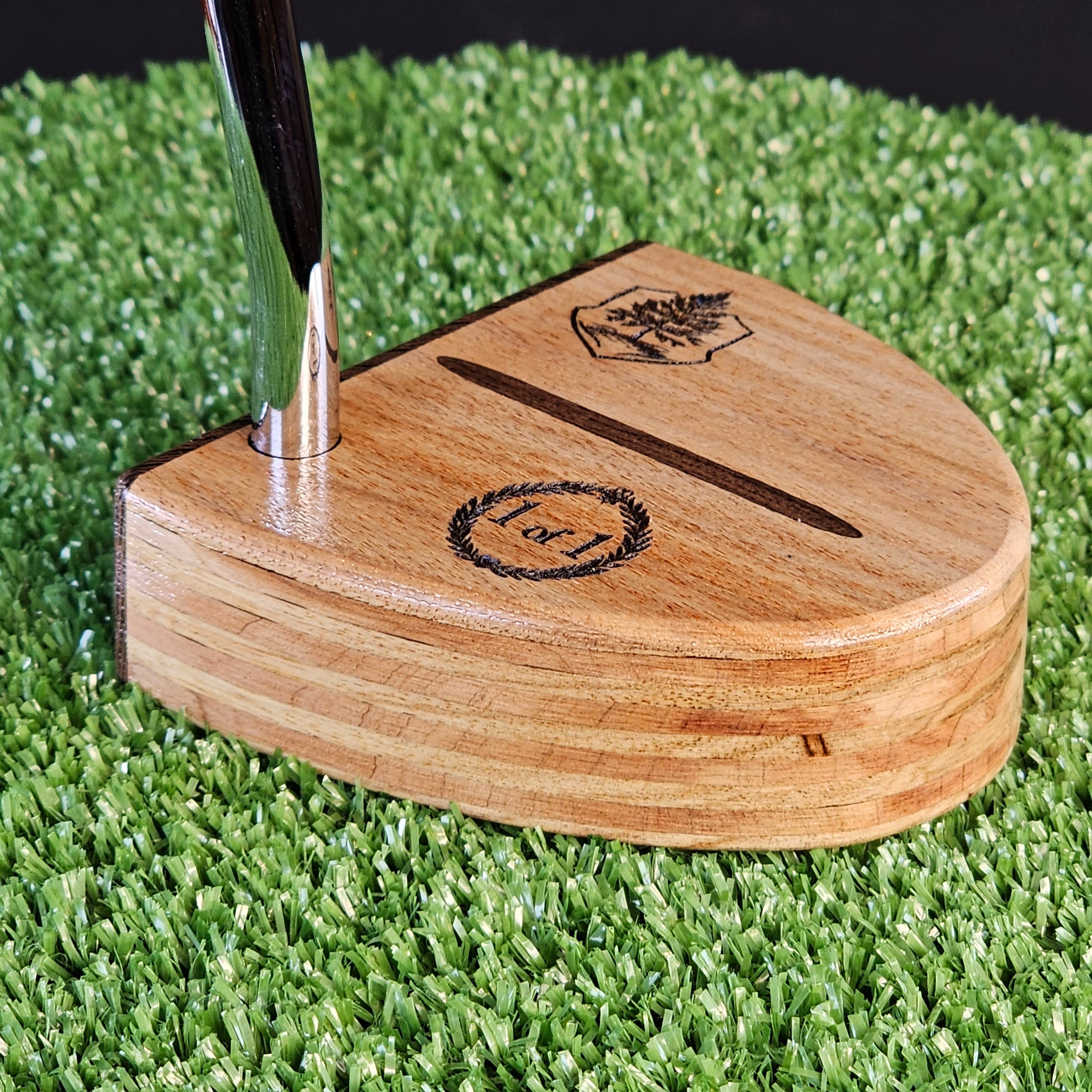 One of a Kind - one of one Wenge Canarywood Woodford putter