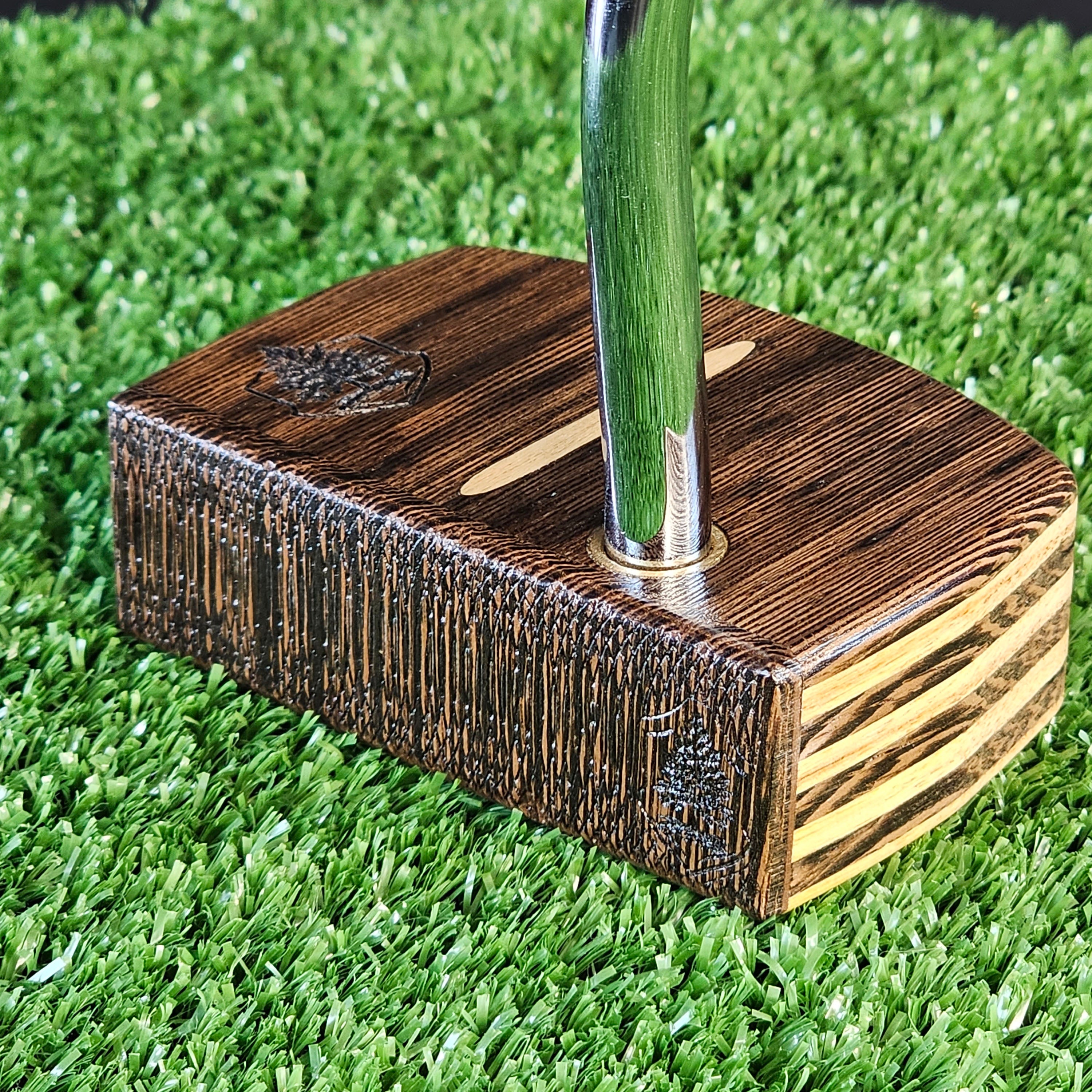 Exotic Wenge and Canarywood Woodwin putter