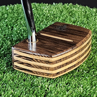 Exotic Wenge and Canarywood Woodwin putter