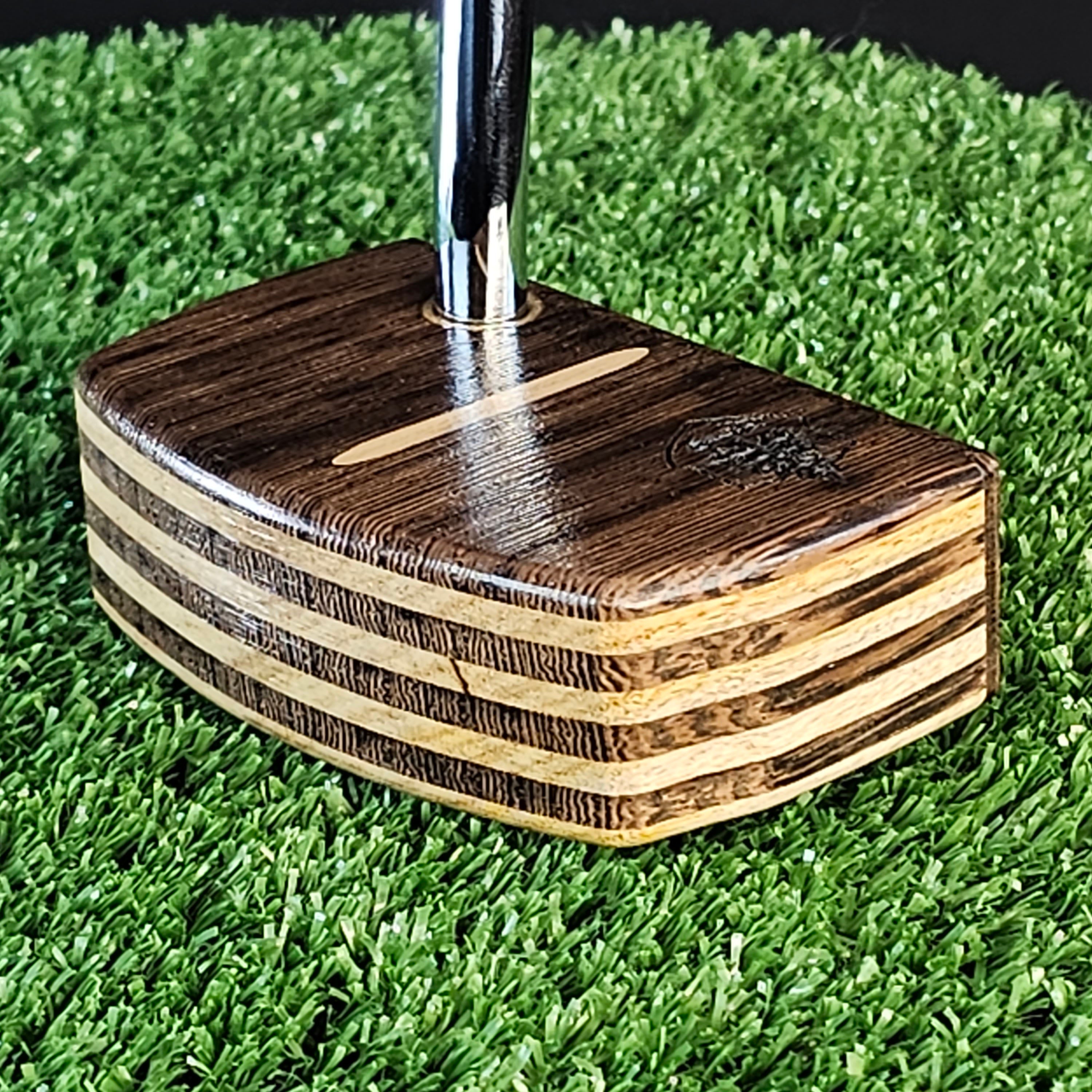 Exotic Wenge and Canarywood Woodwin putter