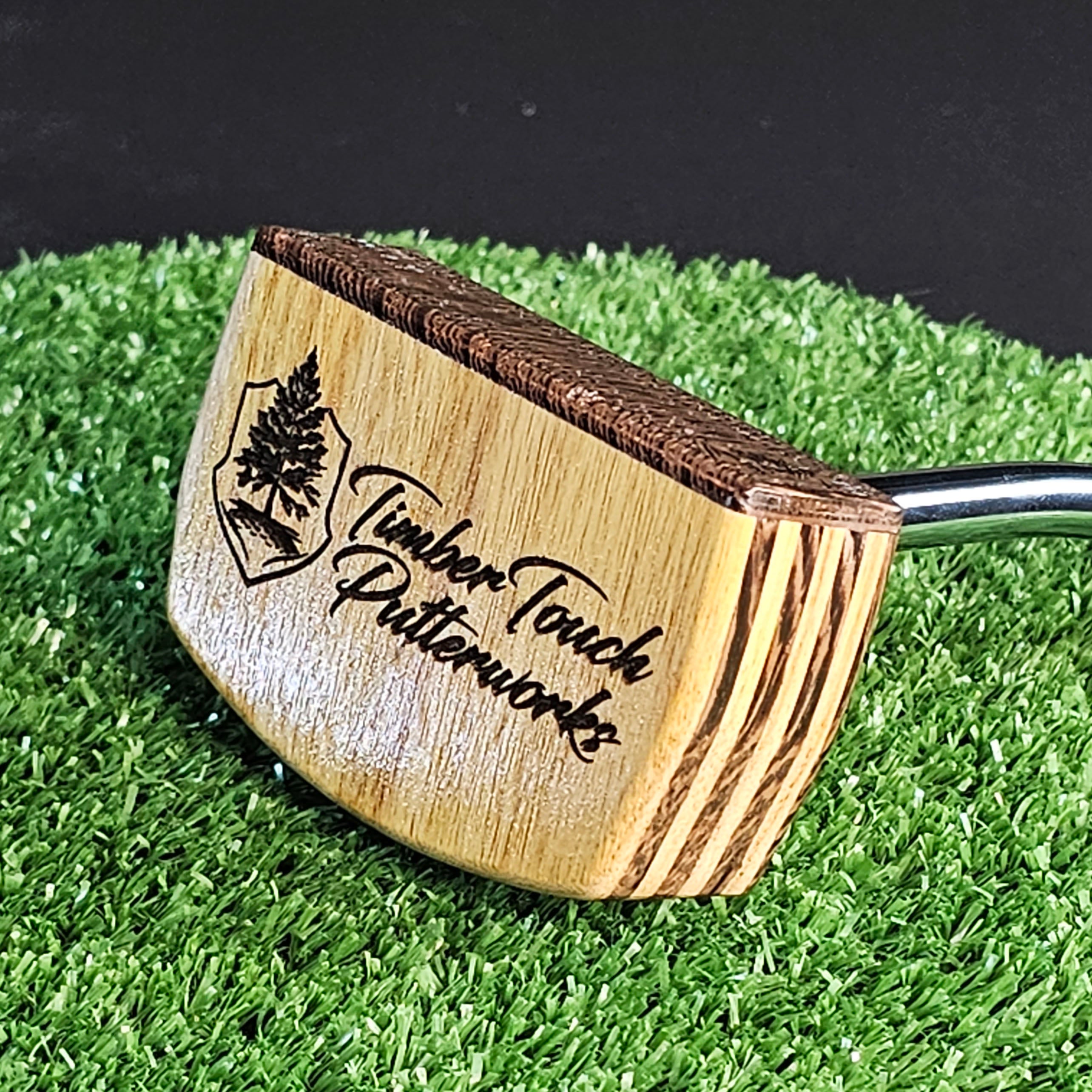 Exotic Wenge and Canarywood Woodwin putter