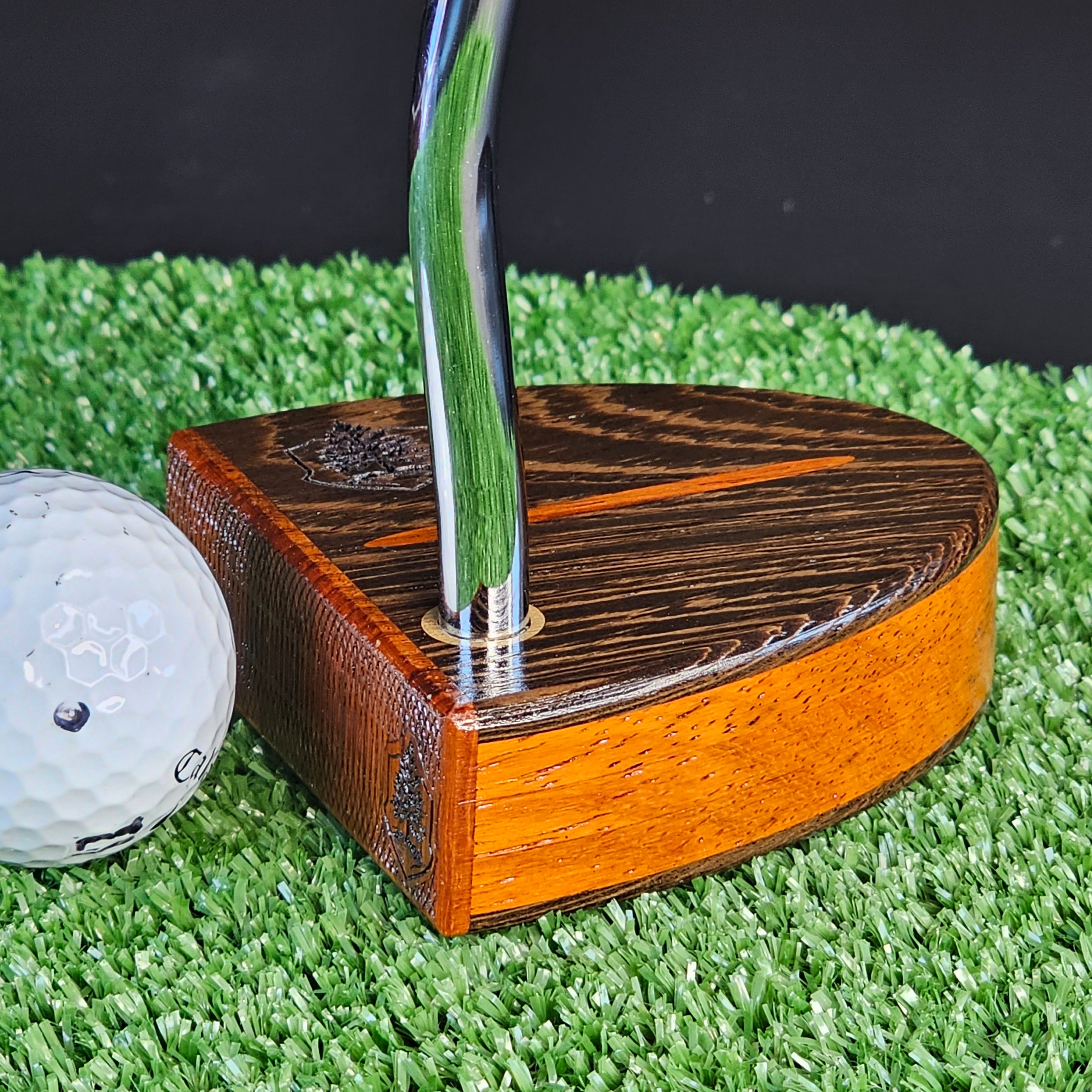 Wenge and Padauk Woodford putter Spectacular