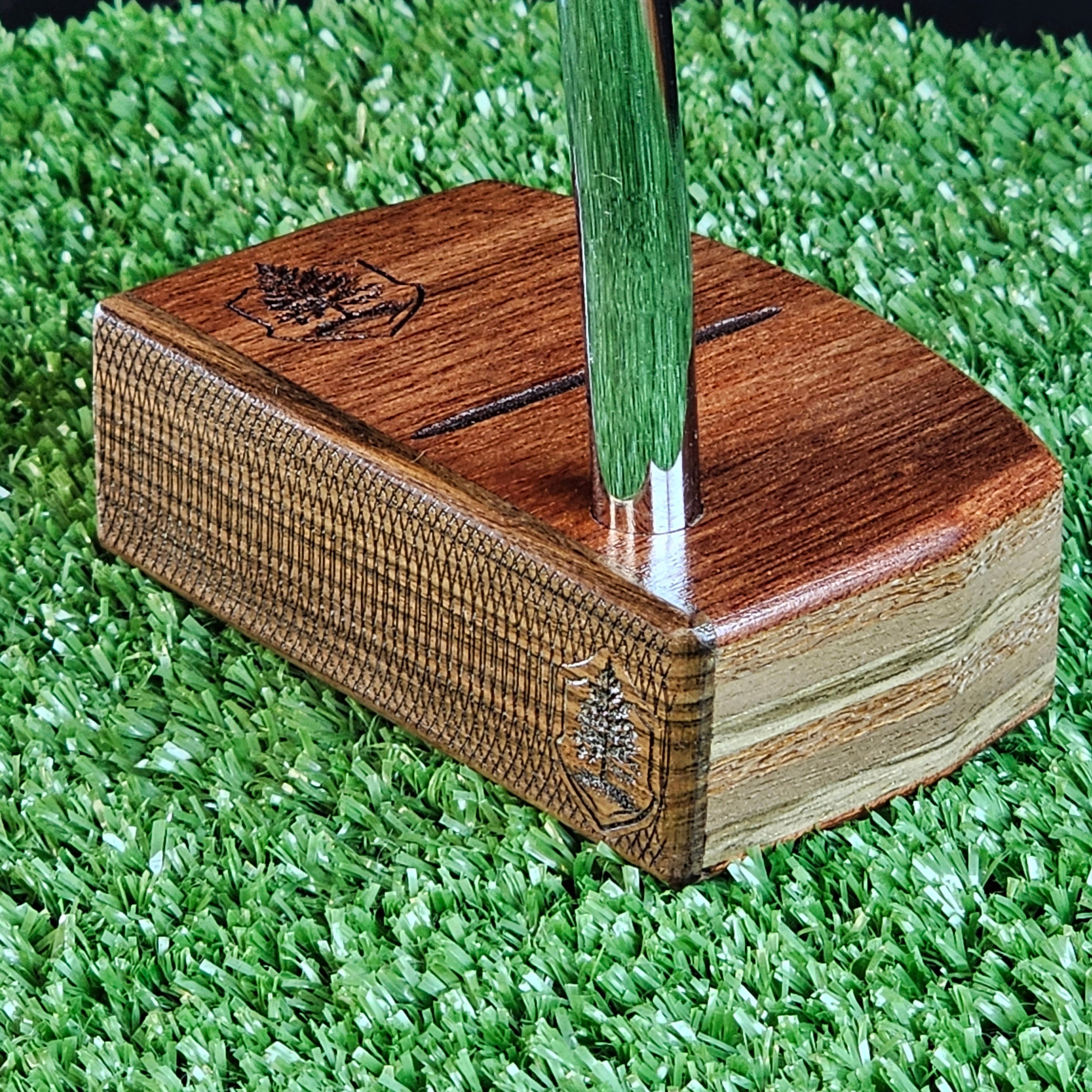 Rosewood Bloodwood and various exotic wood body Woodwin putter