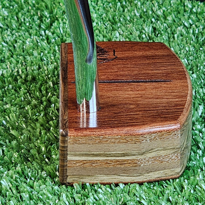 Rosewood Bloodwood and various exotic wood body Woodwin putter