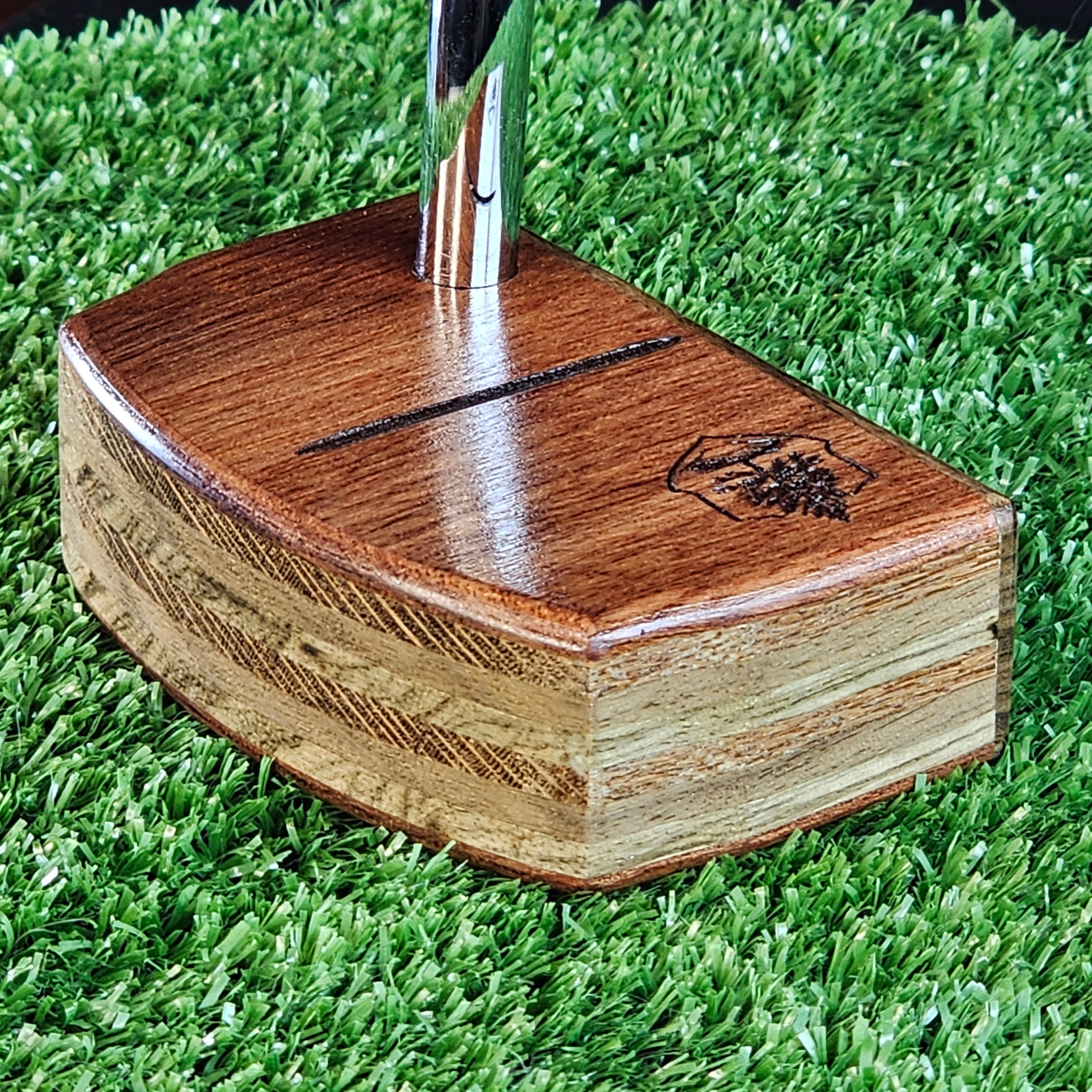 Rosewood Bloodwood and various exotic wood body Woodwin putter