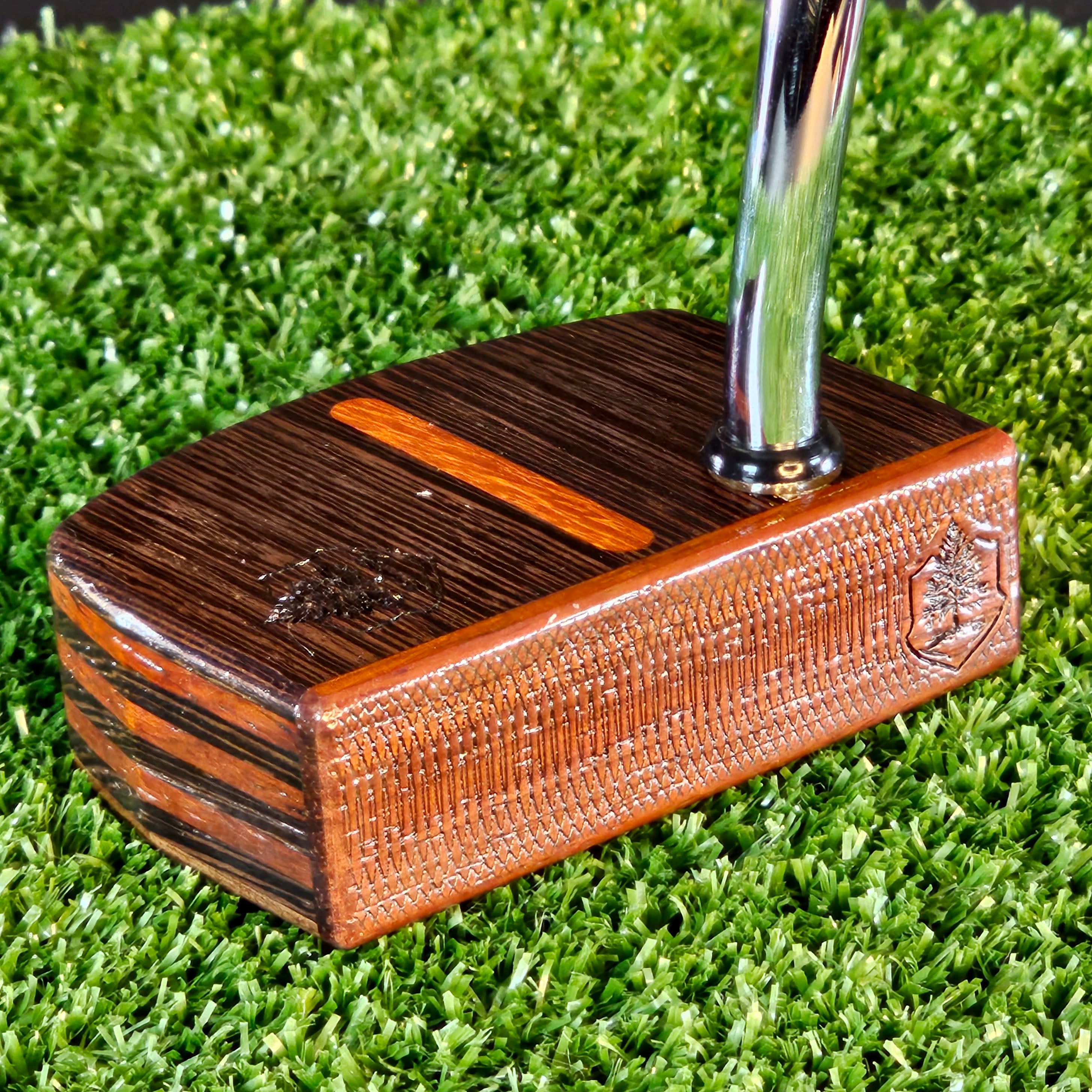 Wenge and Padauk exotic wood Woodwin putter