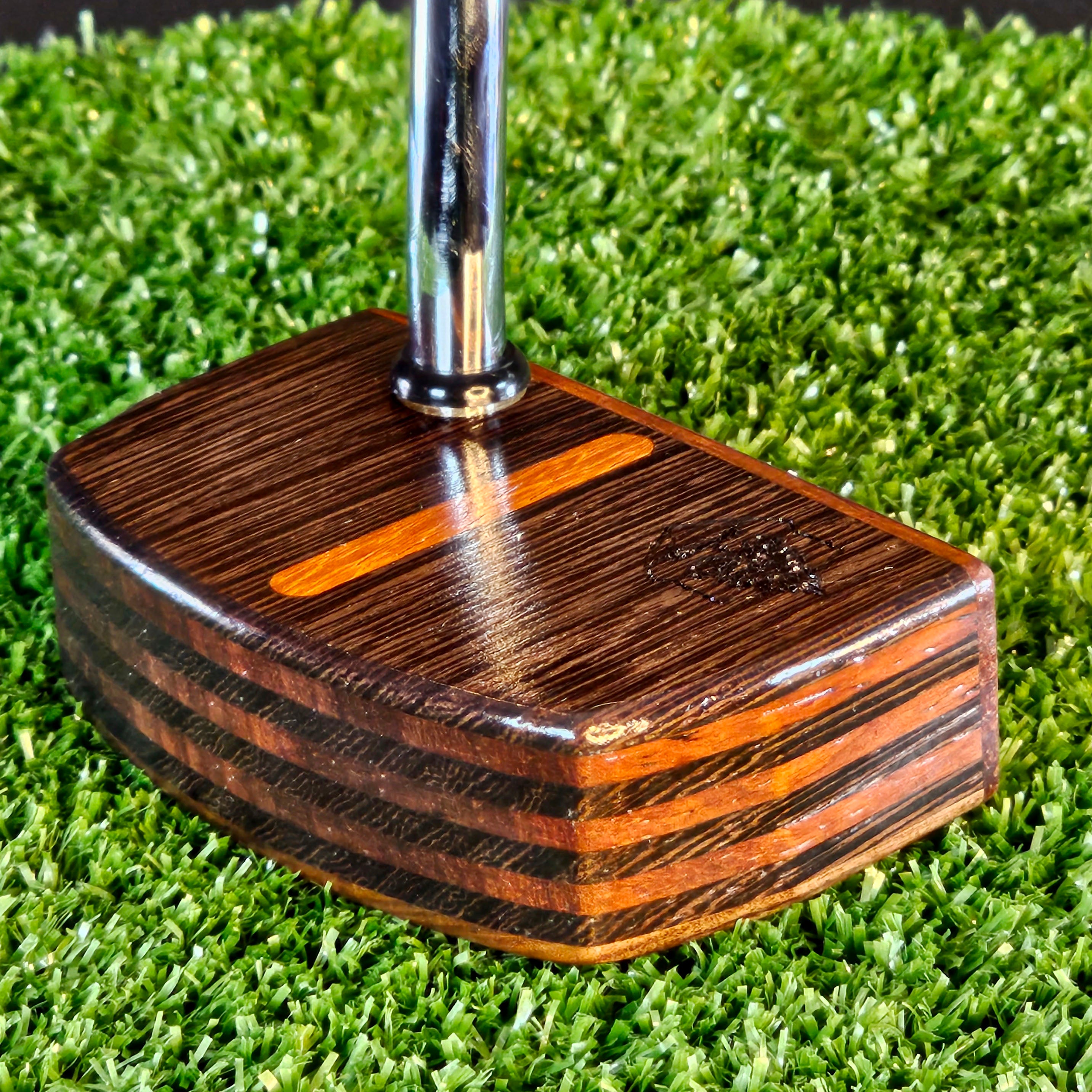 Wenge and Padauk exotic wood Woodwin putter