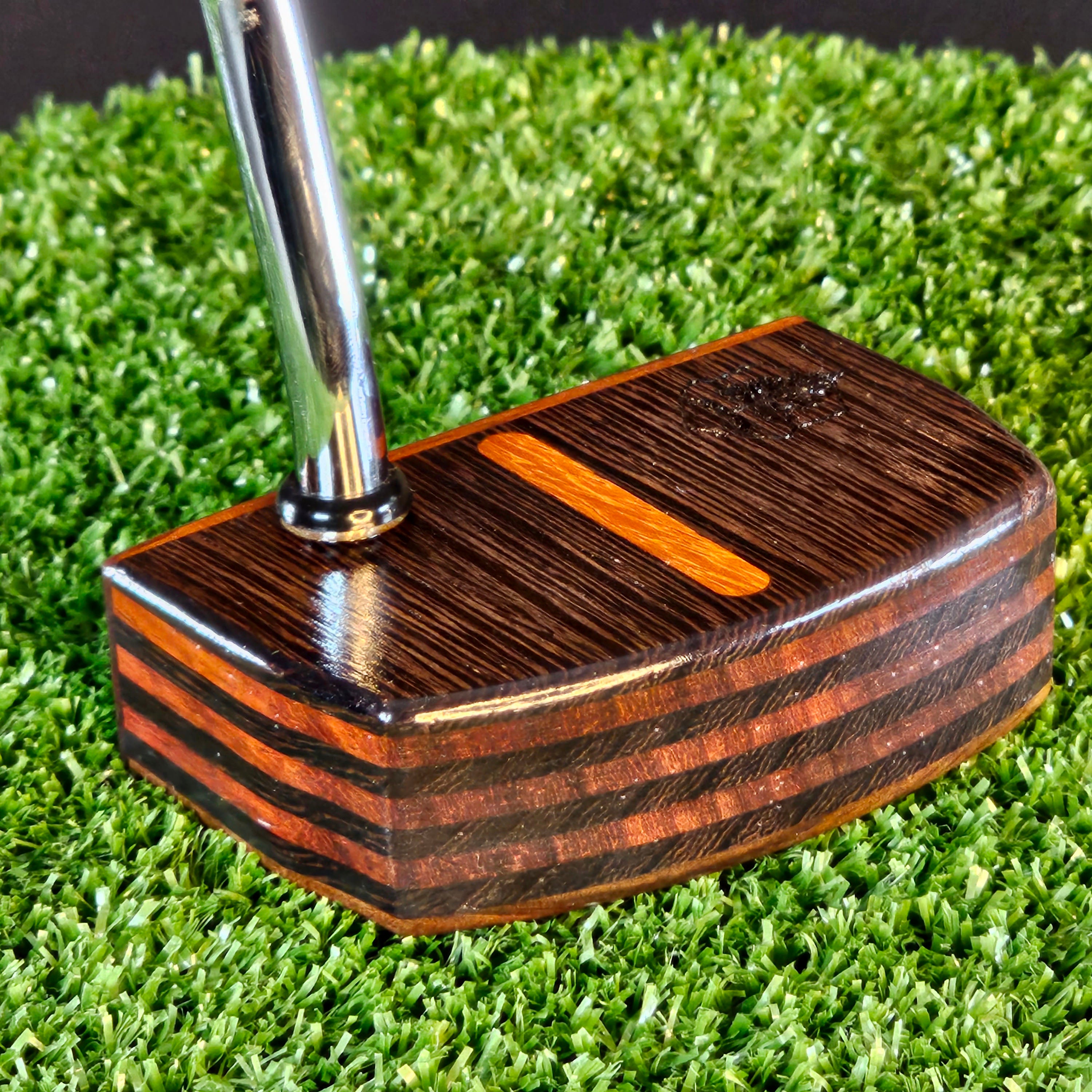 Wenge and Padauk exotic wood Woodwin putter