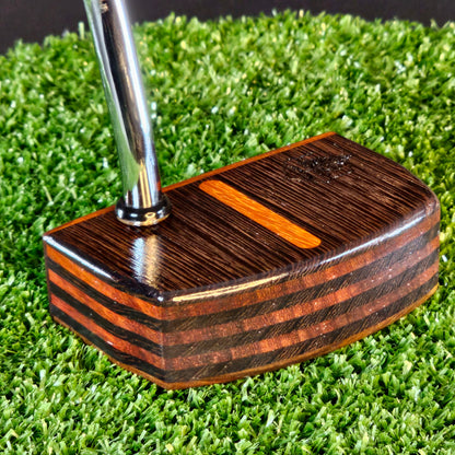 Wenge and Padauk exotic wood Woodwin putter