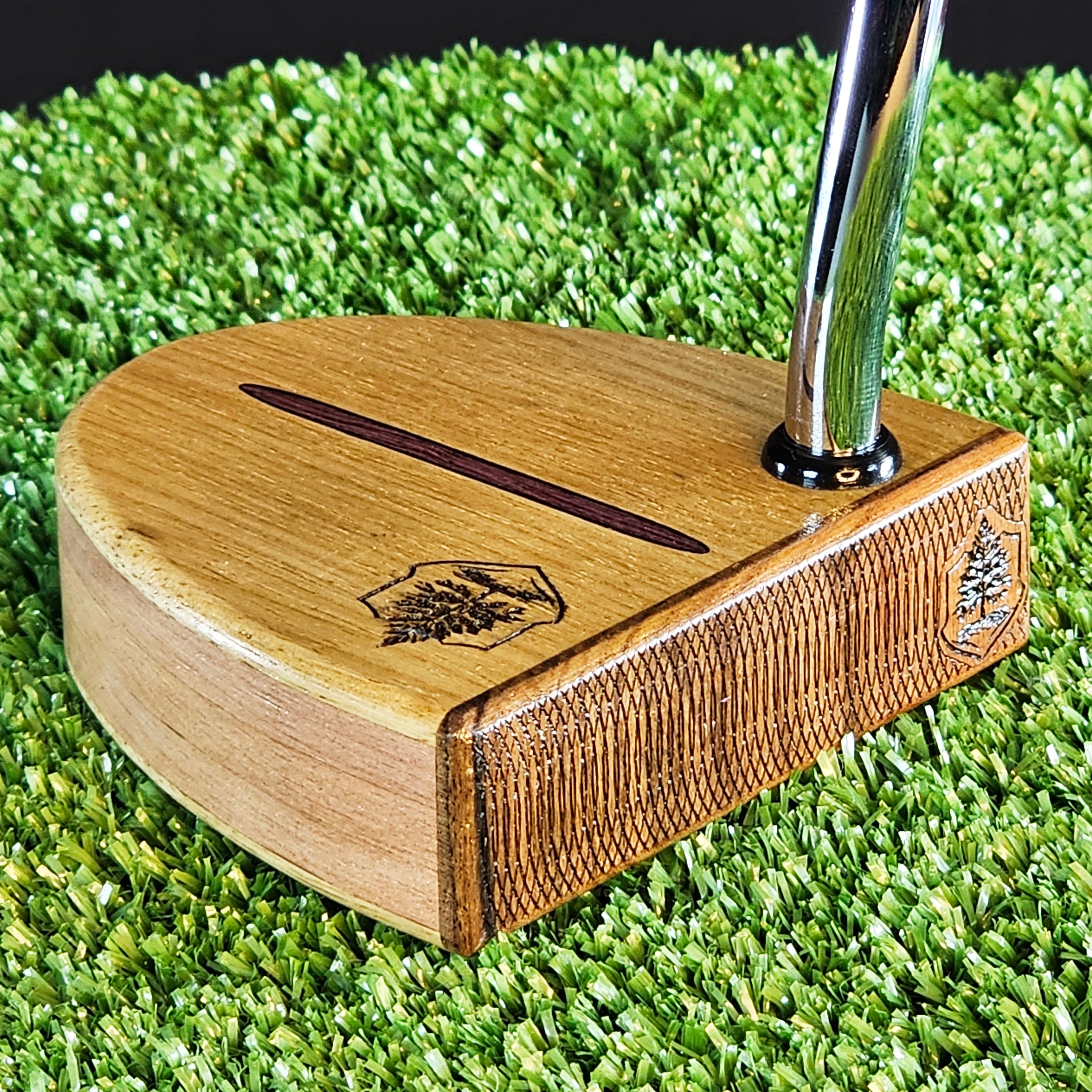 White Limba wood and Rosewood Woodford Putter