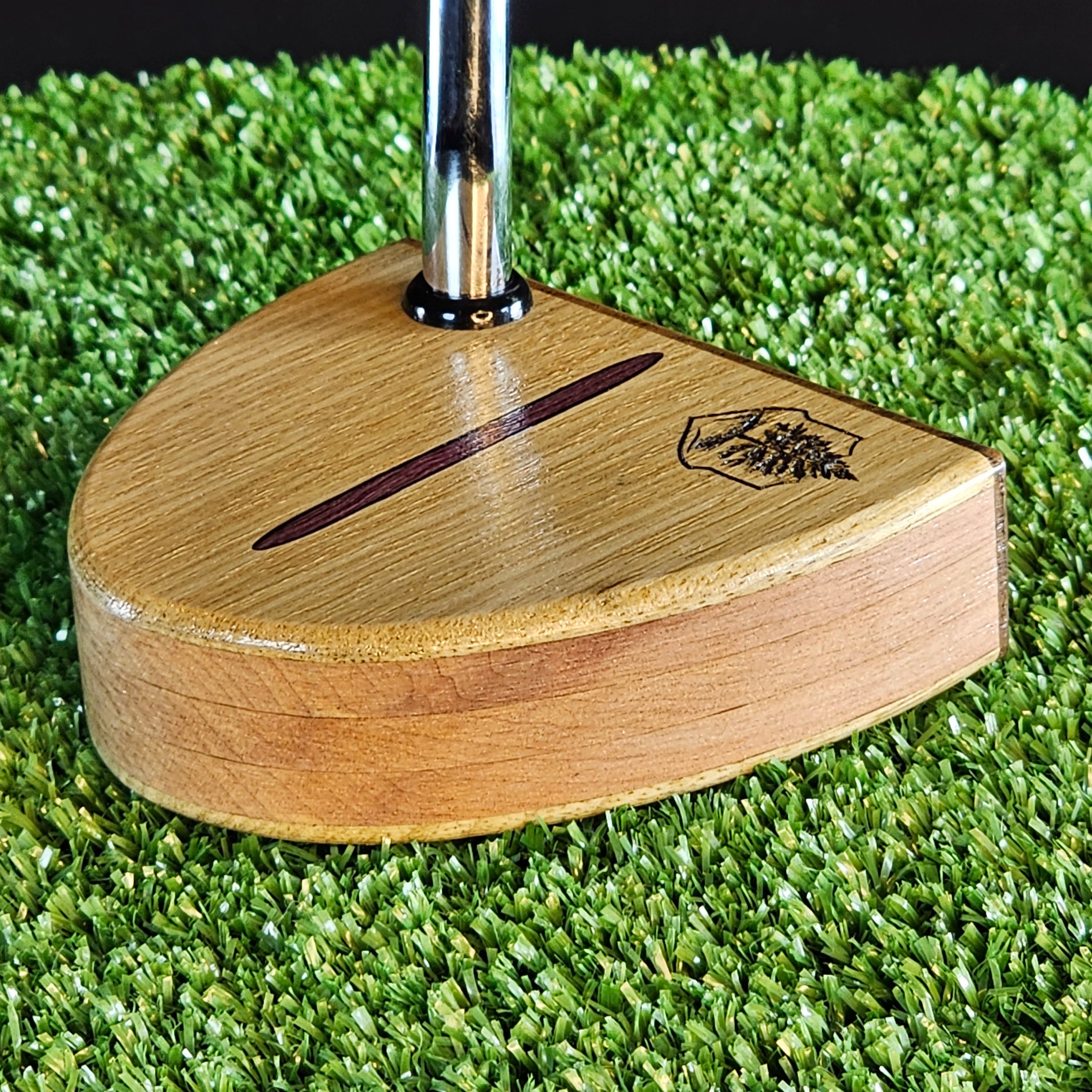 White Limba wood and Rosewood Woodford Putter