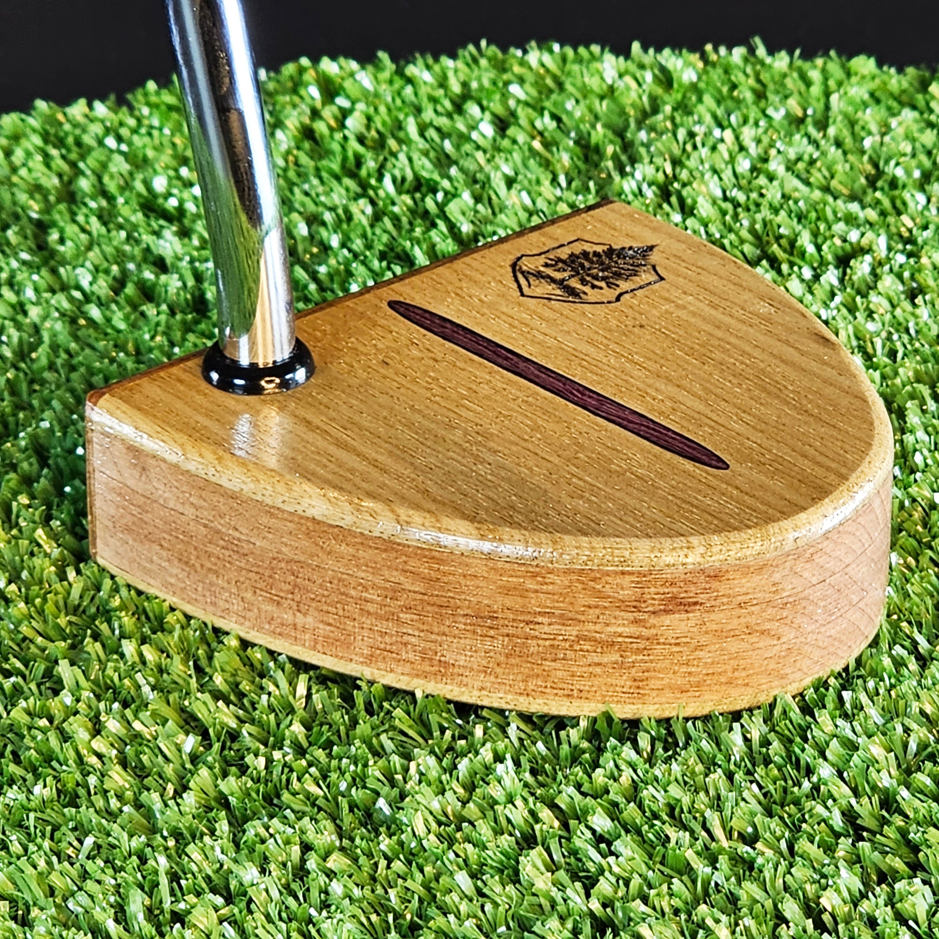 White Limba wood and Rosewood Woodford Putter