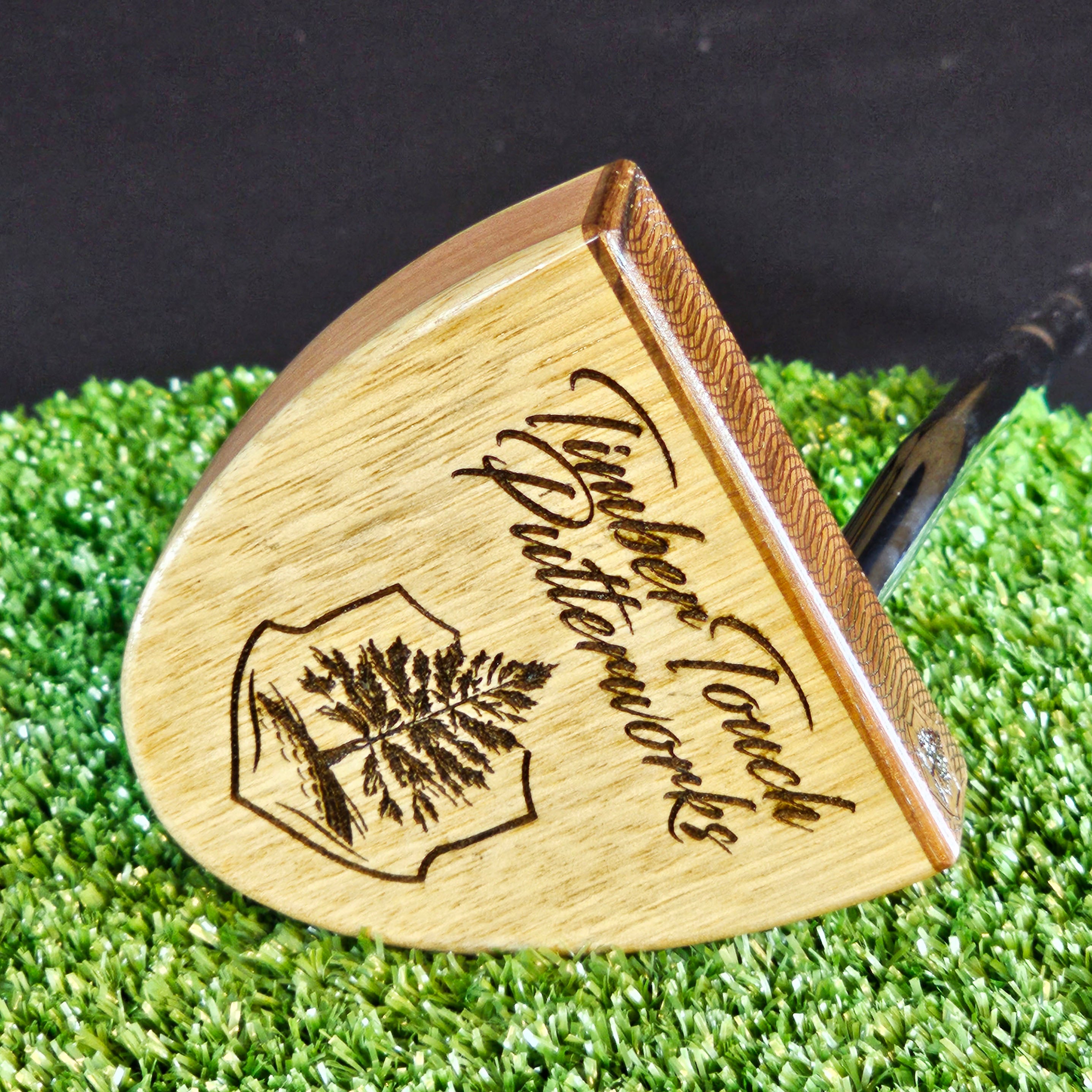 White Limba wood and Rosewood Woodford Putter