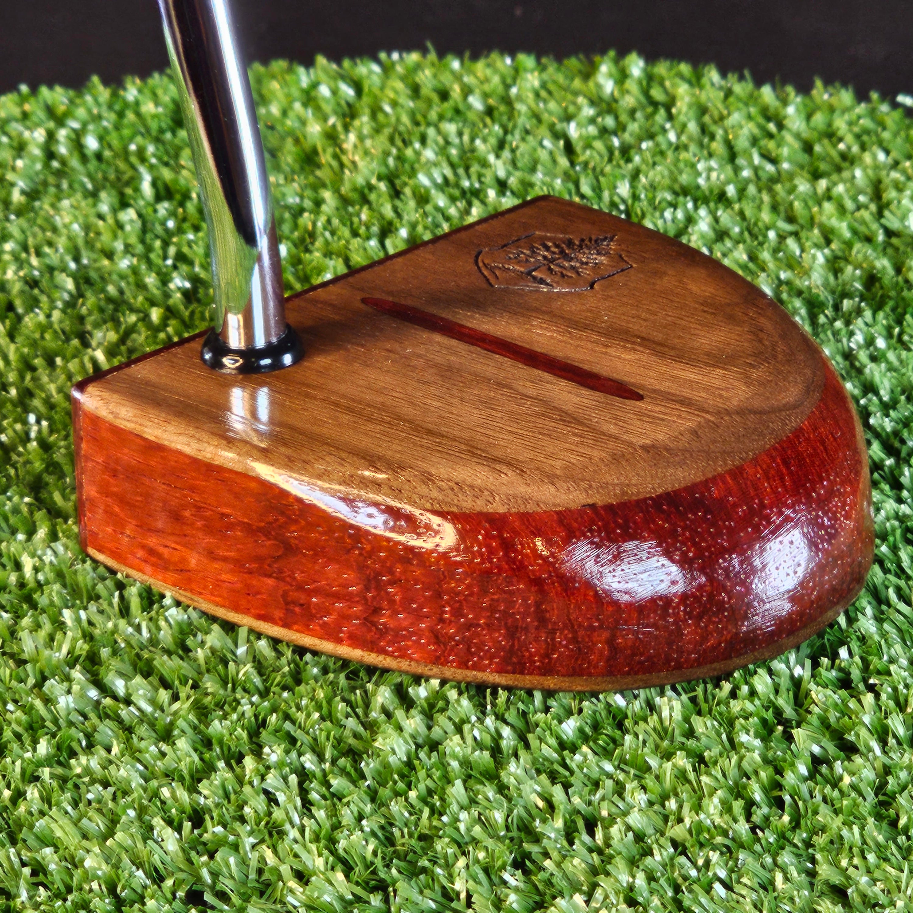 Fatty Style Padauk and Walnut Woodford putter