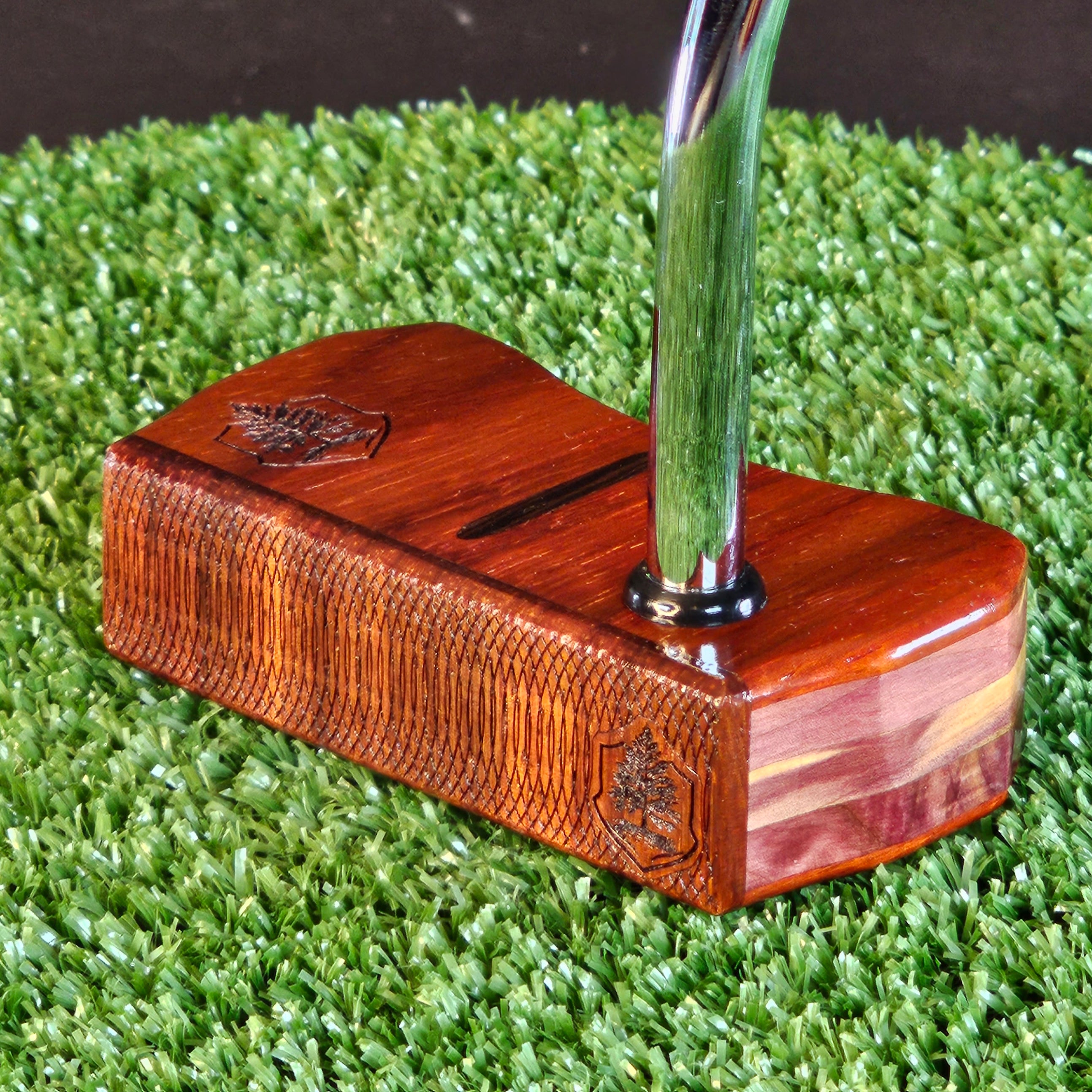 Padauk and cedar Bladewood II putter