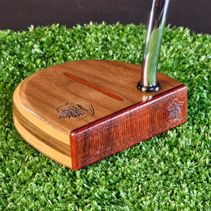 Fatty Style Padauk Walnut and Oak Woodford putter