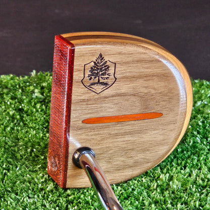 Fatty Style Padauk Walnut and Oak Woodford putter