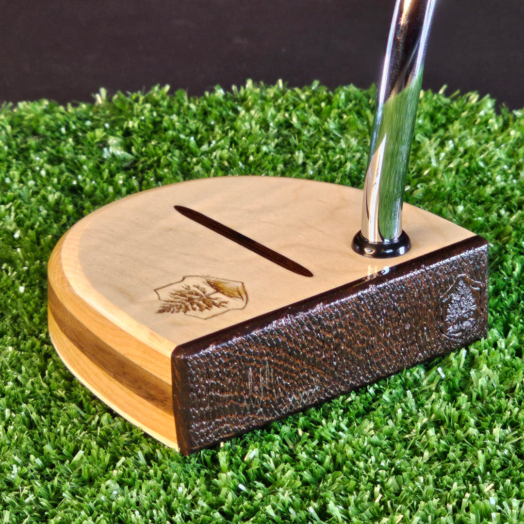 Rusted Style Putter TimberTouch Putterworks exotic precision wood golf putters ...