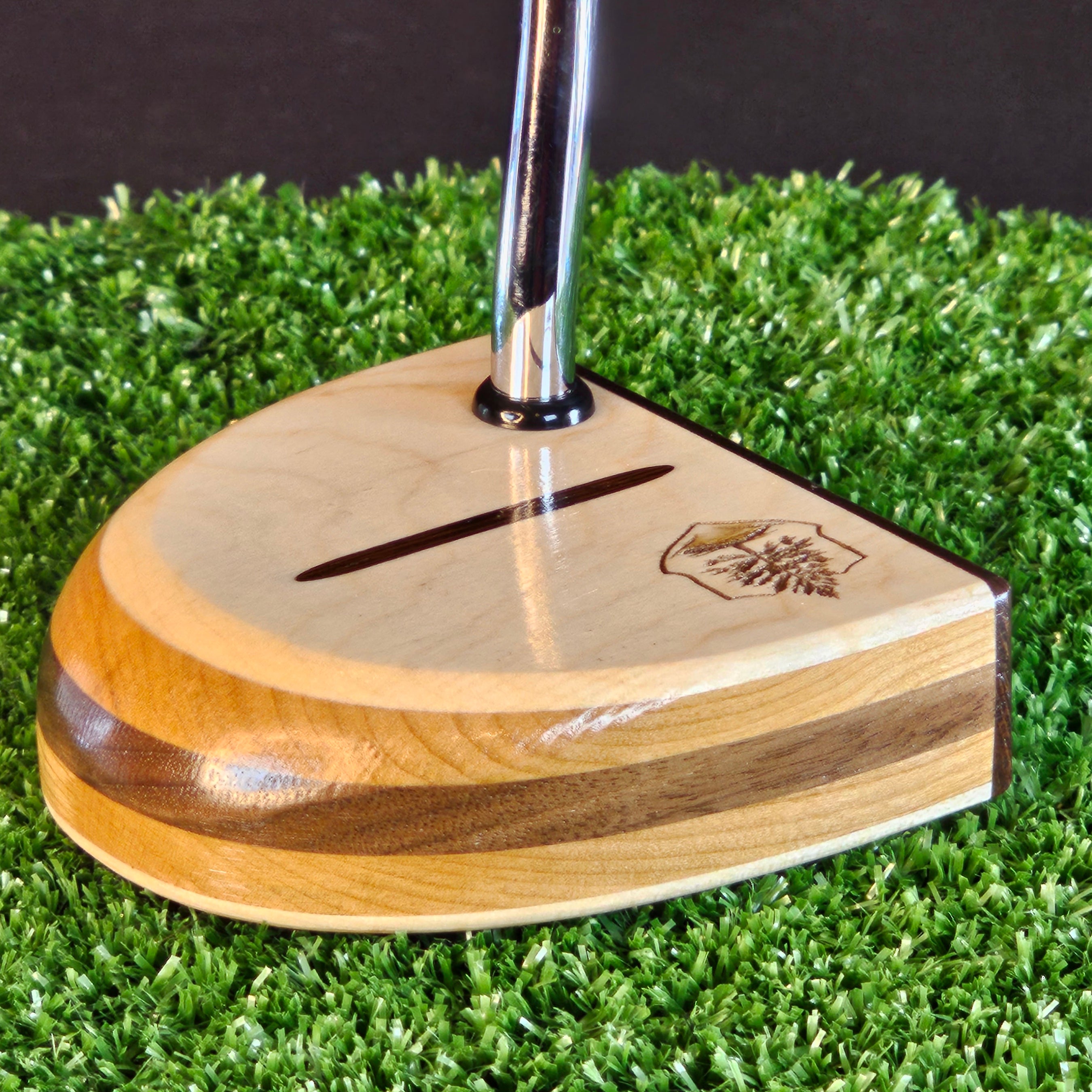 Fatty Style Wenge and Curly Maple Woodford putter