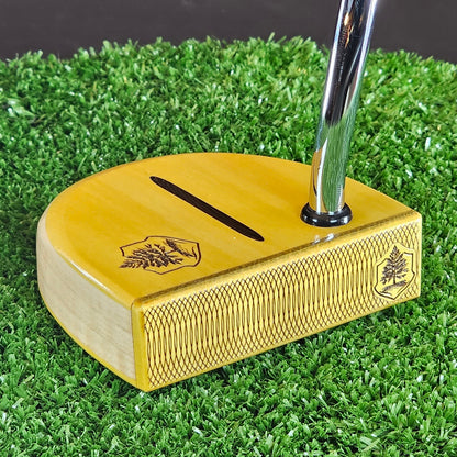 Fatty Style Yellowheart exotic wood and Maple putter