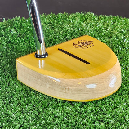 Fatty Style Yellowheart exotic wood and Maple putter