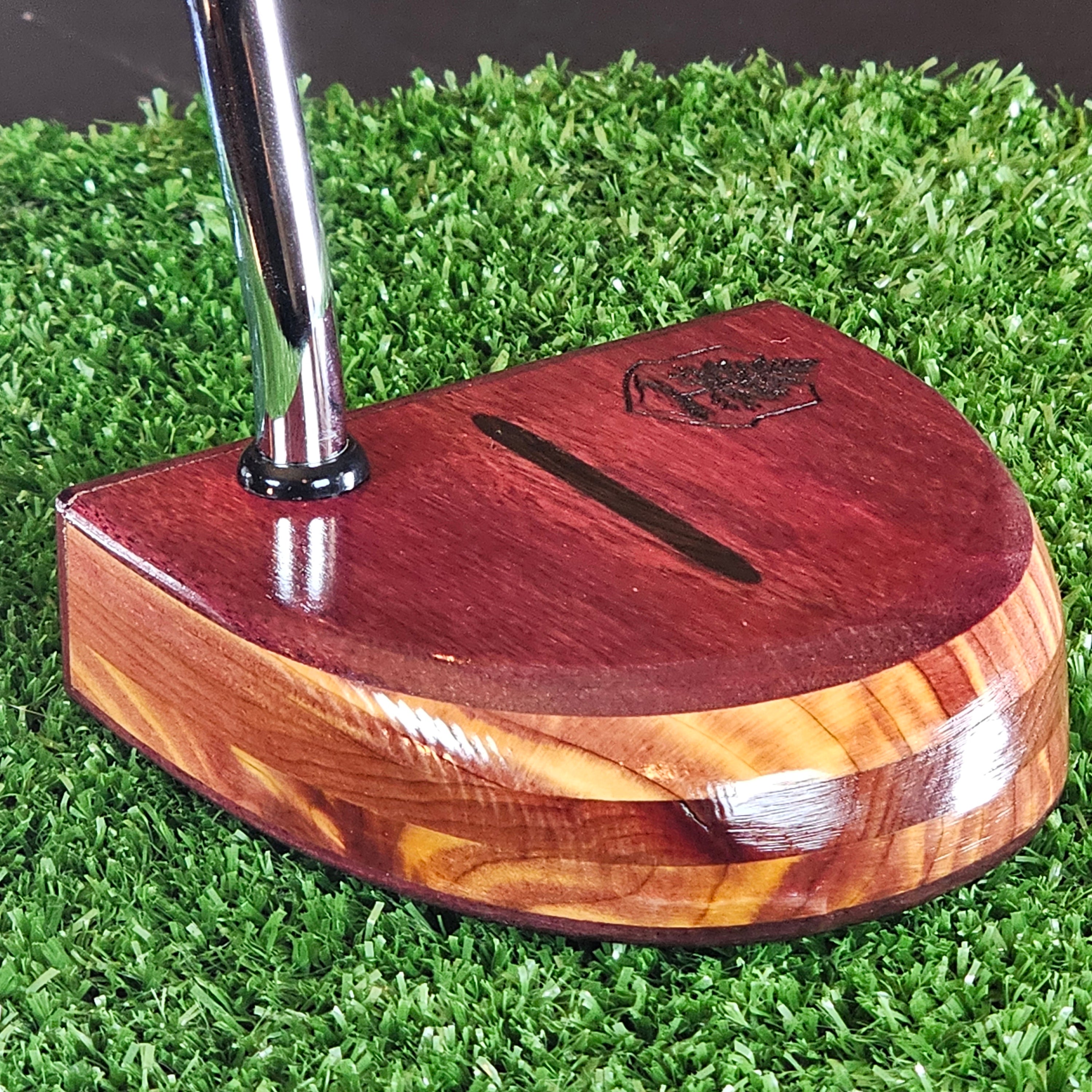 Fatty Style Purpleheart exotic wood and red cedar