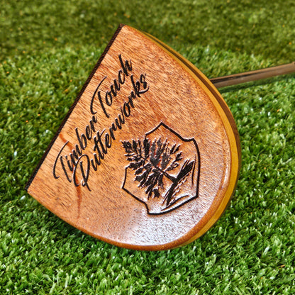 Fatty Style Tigerwood and Wenge wood putter