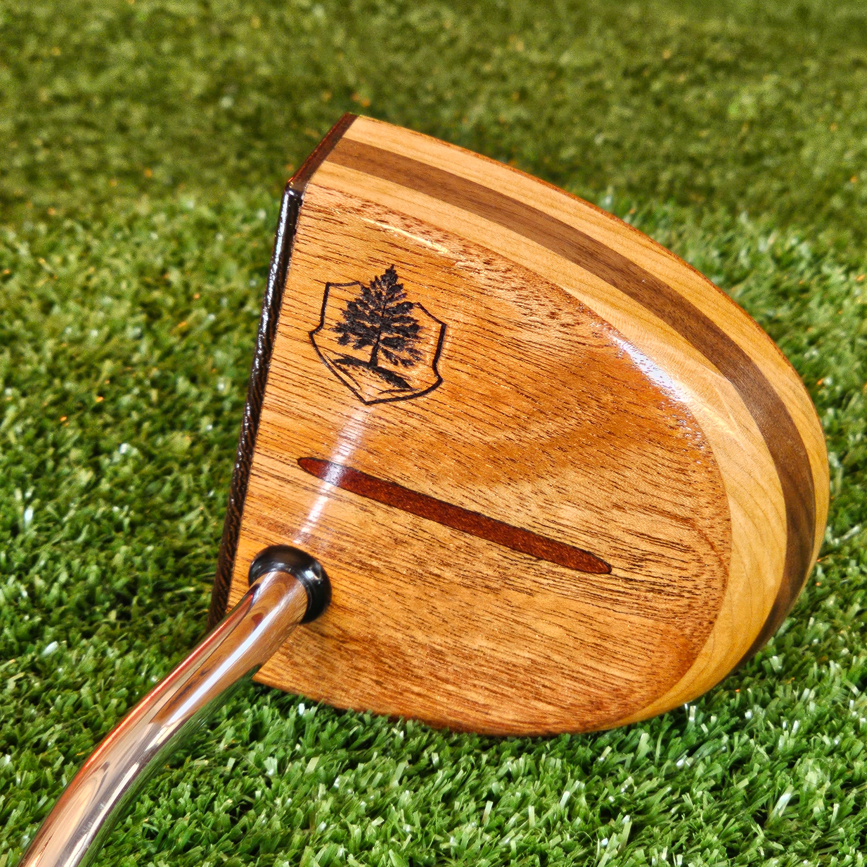 Fatty Style Tigerwood and Wenge wood putter