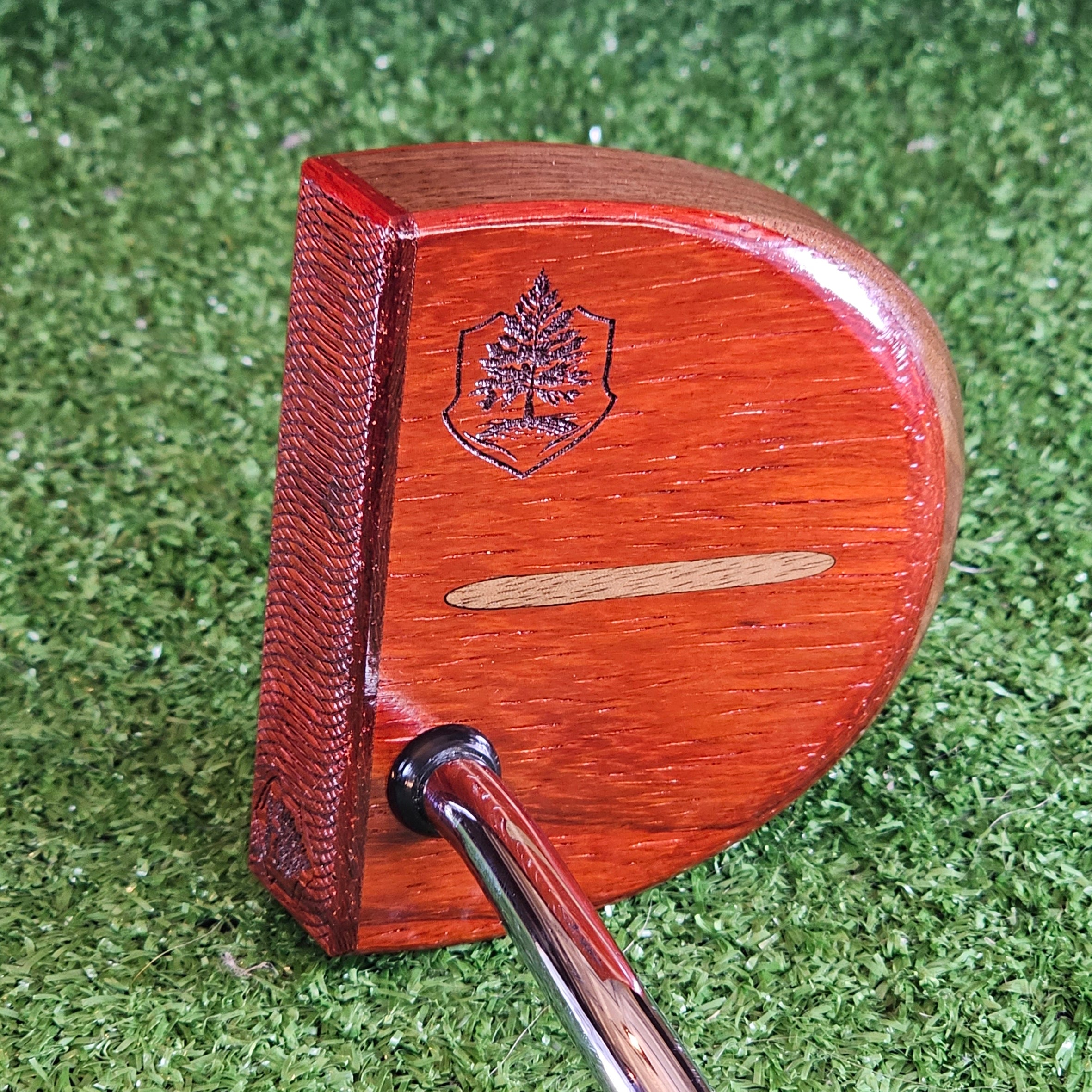 Fatty Style Padauk exotic wood and Walnut putter