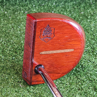 Fatty Style Padauk exotic wood and Walnut putter