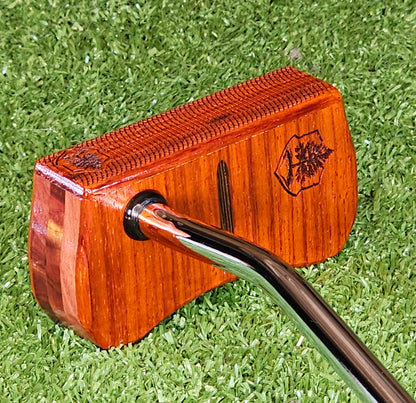 Padauk and Red Cedar Bladewood II style putter