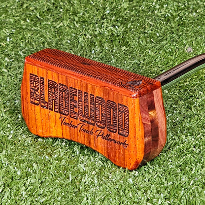 Padauk and Red Cedar Bladewood II style putter