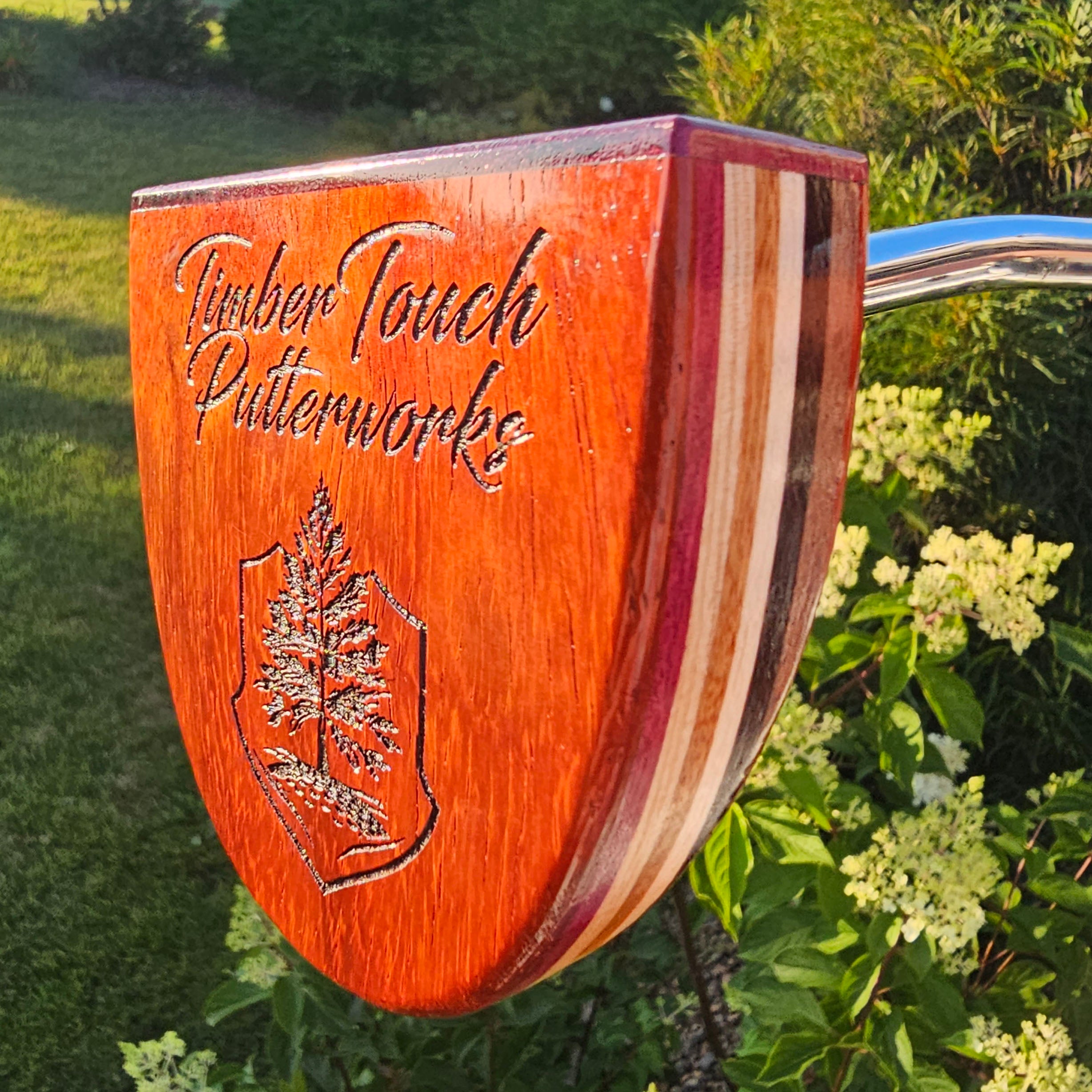 Fatty Style exotic wood Padauk Purpleheart and various for the body