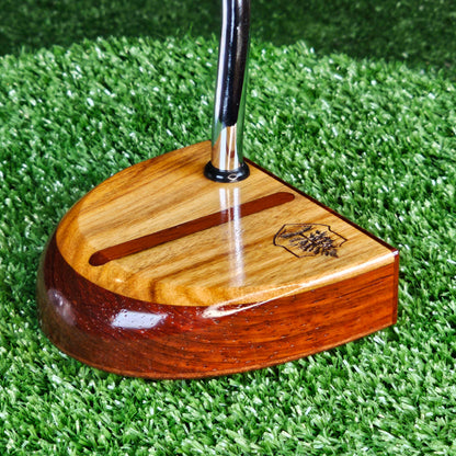 Fatty Style Canarywood and with body and inlay exotic Padauk wood putter