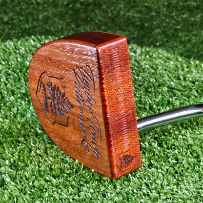 Fatty Style Canarywood and with body and inlay exotic Padauk wood putter