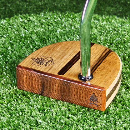 Fatty Style exotic Black Limba wood with cherry and walnut body and Rosewood face