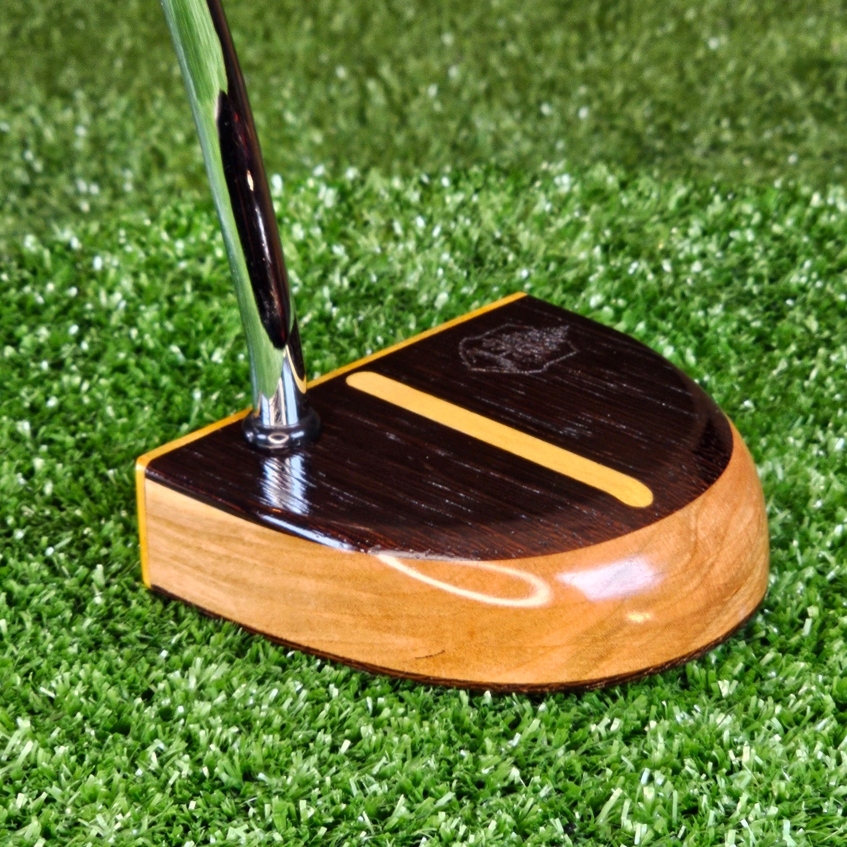 Fatty Style Yellowheart exotic Wenge wood and Oak putter