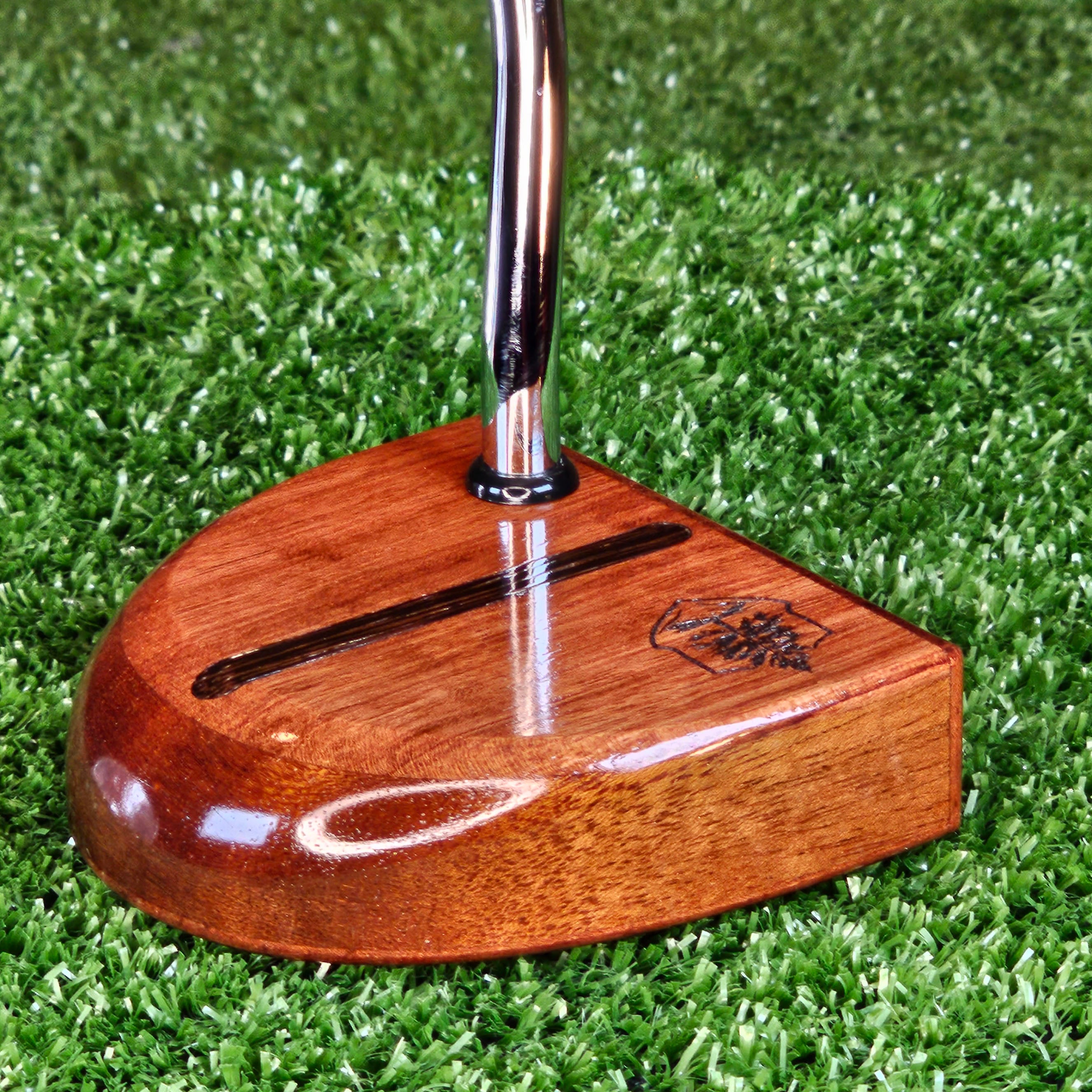 Fatty Style Exotic Rosewood and Mahogany wood putter