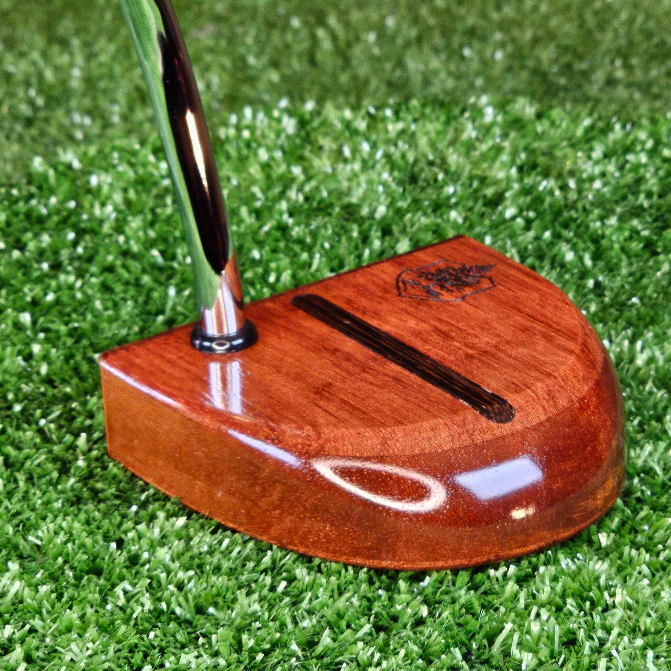 Fatty Style Exotic Rosewood and Mahogany wood putter