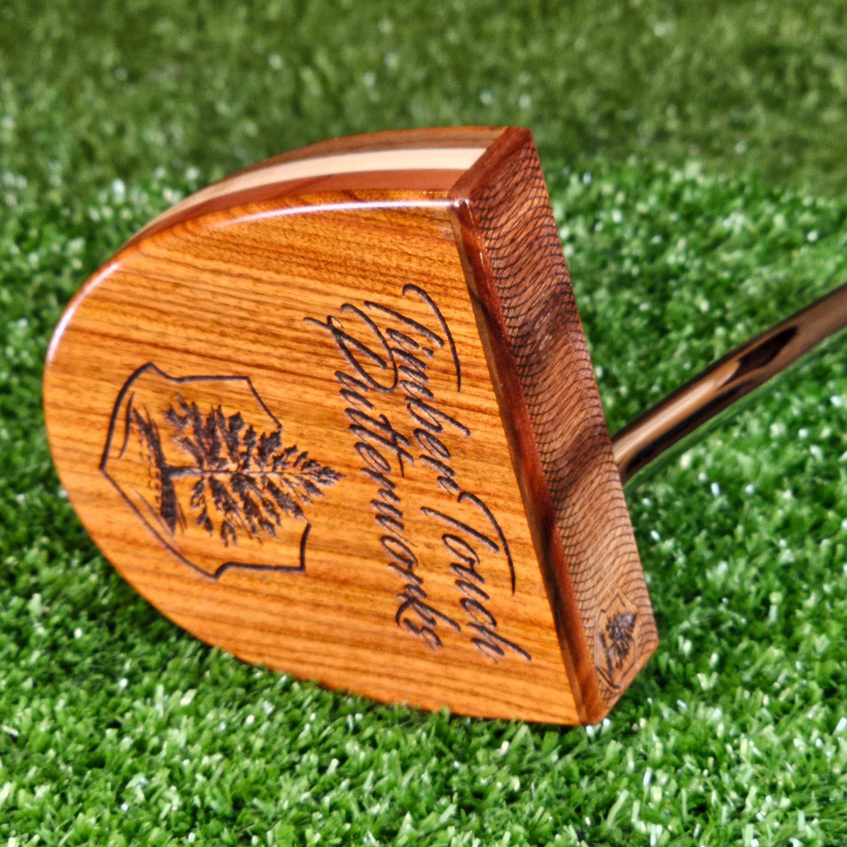 Fatty Style Exotic Rosewood and various wood body putter