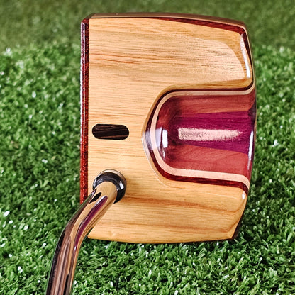 Wild Side style Canarywood exotic wood Woodrich Regal Putter