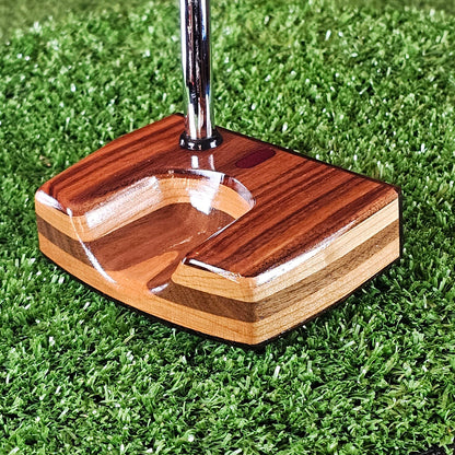 Molassas style Rosewood exotic wood Woodrich Regal Putter