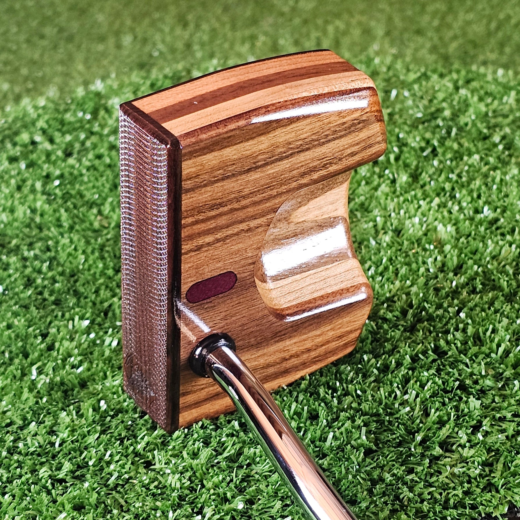 Molassas style Rosewood exotic wood Woodrich Regal Putter