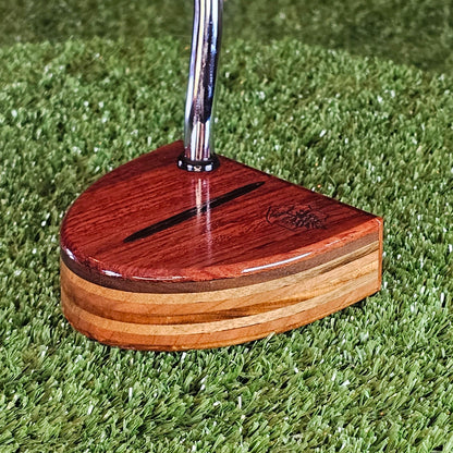 Exotic Rosewood putter TimberTouch Putterworks Woodford Wood