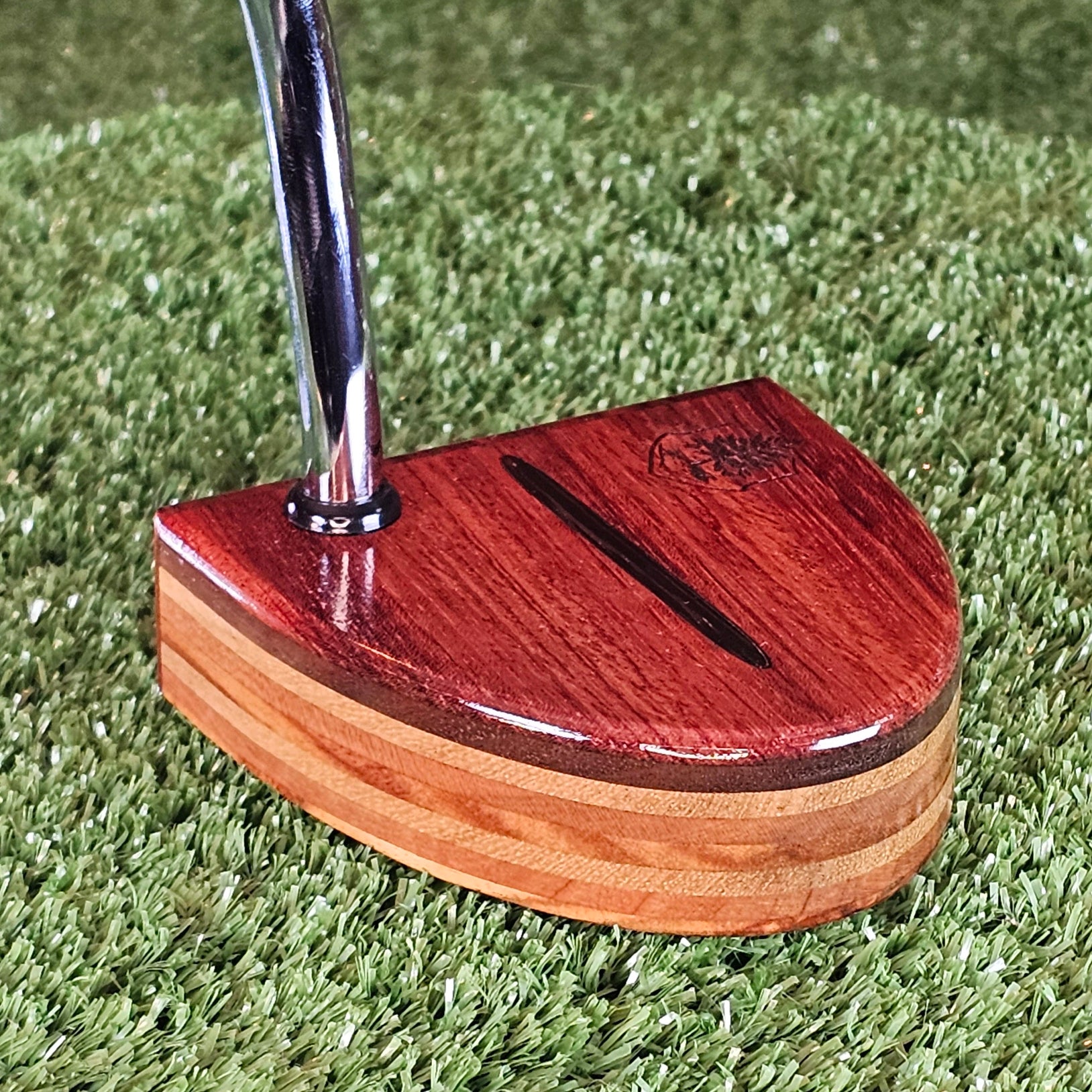 Exotic Rosewood putter TimberTouch Putterworks Woodford Wood