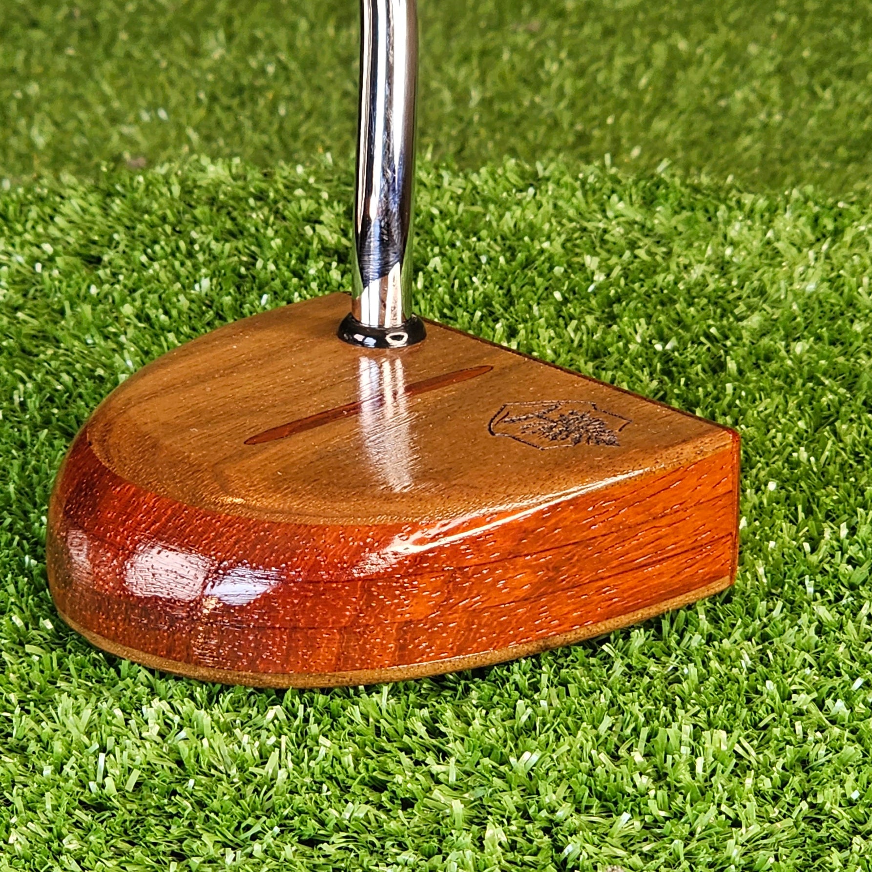 Fatty Style Walnut and Padauk wood putter